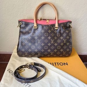 🌟 Louis vuitton pallas mm shoulder bag